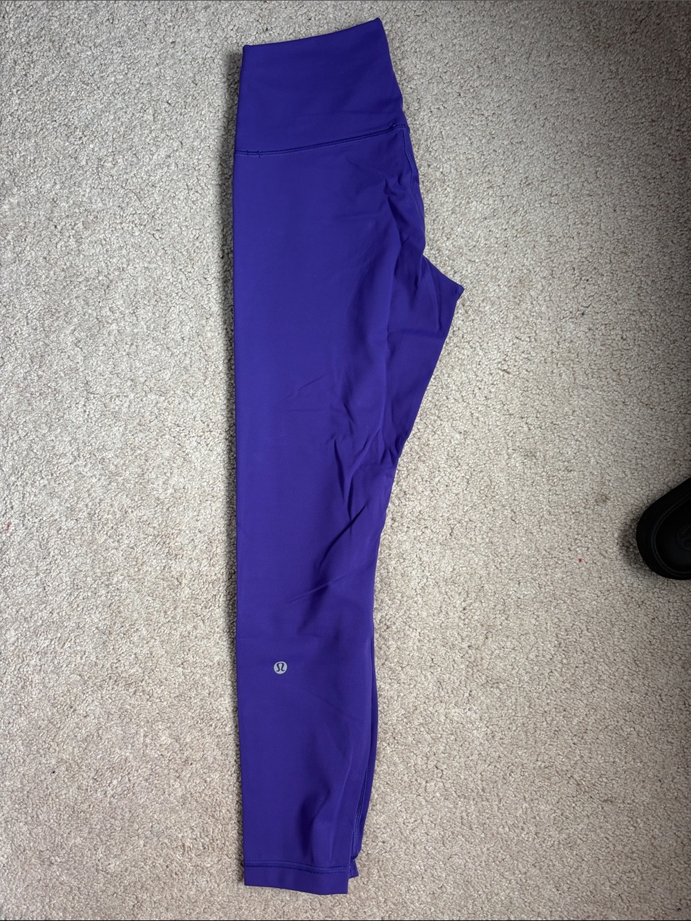lululemon Wunder train 25” size 8 Purple High-Rise Leggings